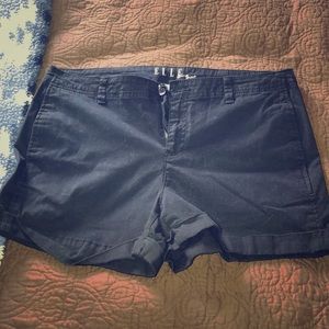 Black Chino shorts